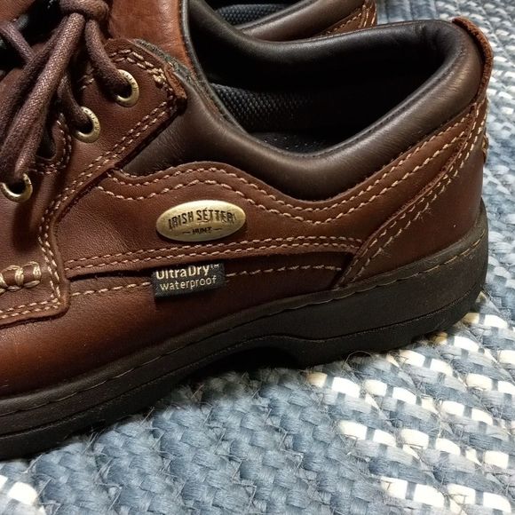 Red Wing Shoes Irish Setter Hunt Leather Oxford UltraDry waterproof men's 9.5 D - Picture 4 of 16